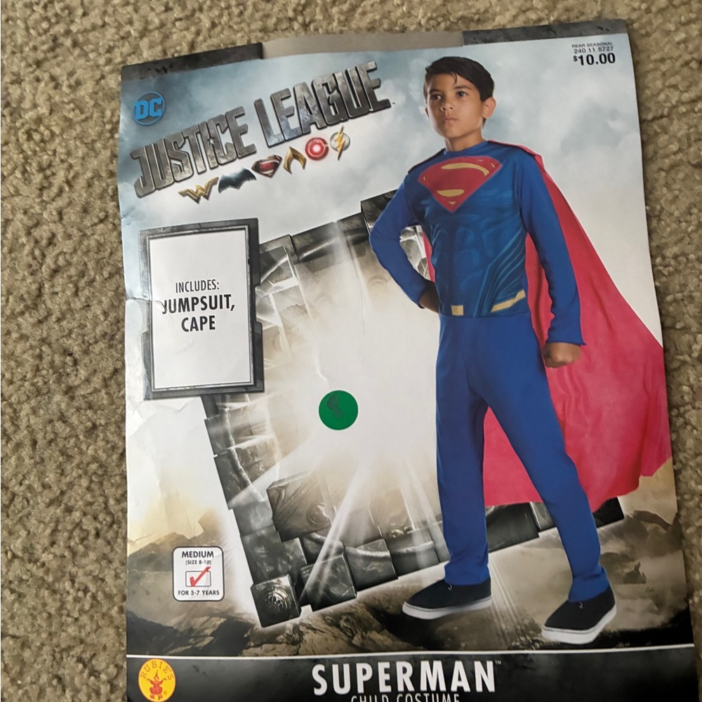 Superman Kids Costume - Blue